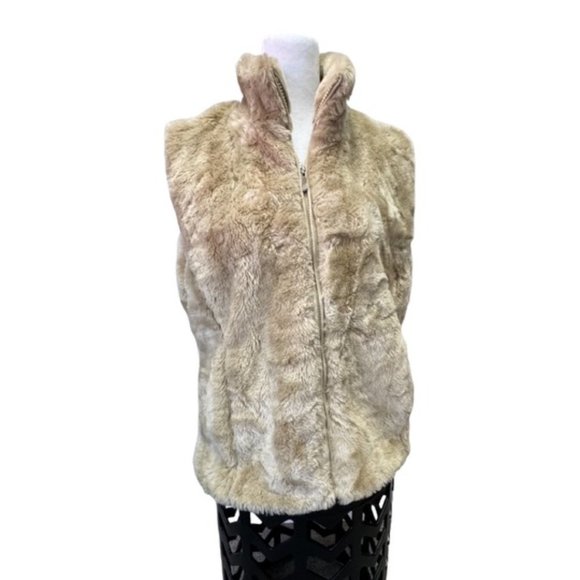 Coldwater Creek Fur Vest - Picture 5 of 6